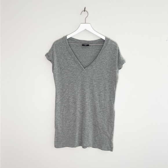 Vici Gray Oversized Shirt (Size Small) - Picture 1 of 5